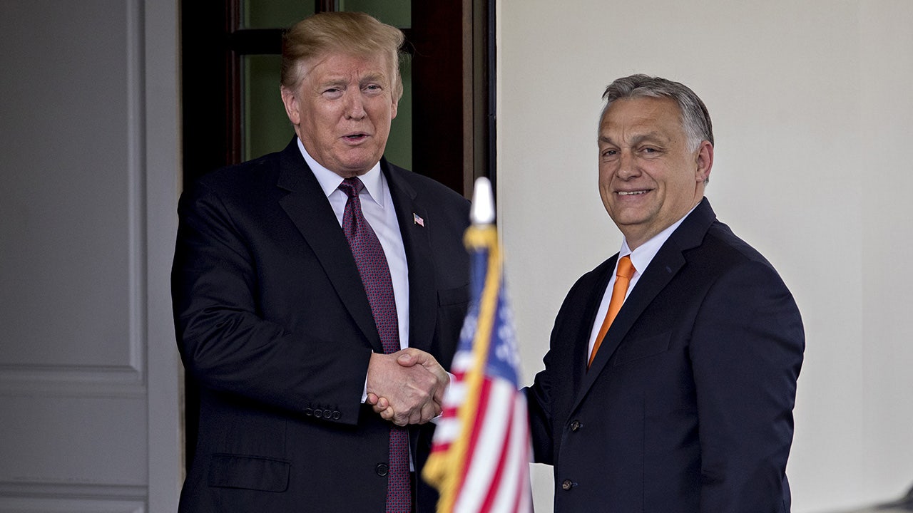Trump meets with Hungarian PM Orbán in Florida, Biden claims hes looking for dictatorship