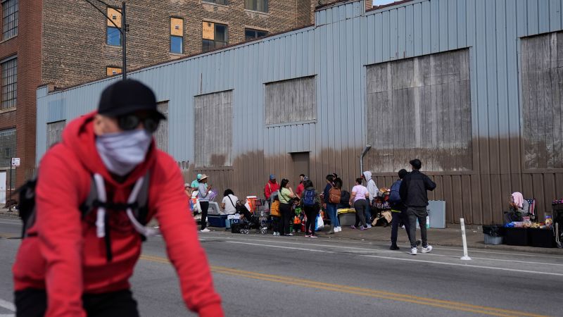 All eligible individuals at Chicago migrant shelter vaccinated for measles in unprecedented operatio