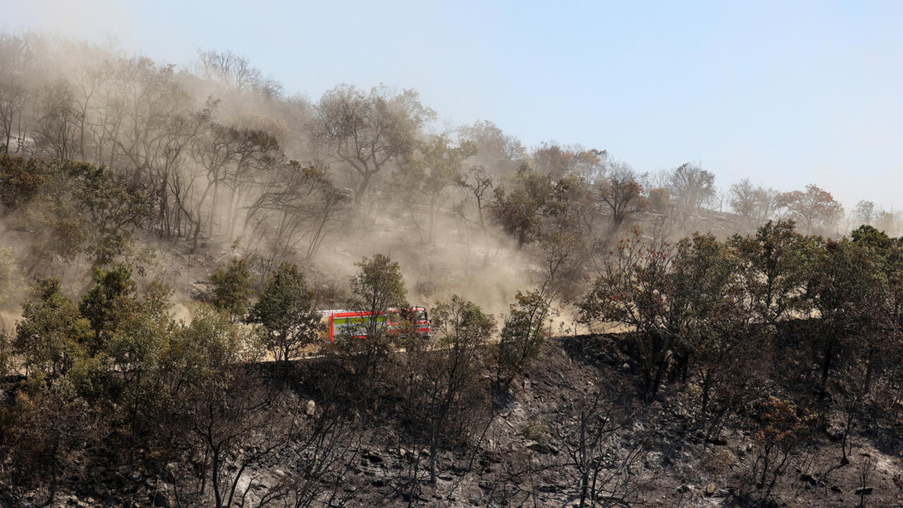 Dans le nord de la Grèce, le plus grand incendie jamais enregistré dans lUE toujours en cours