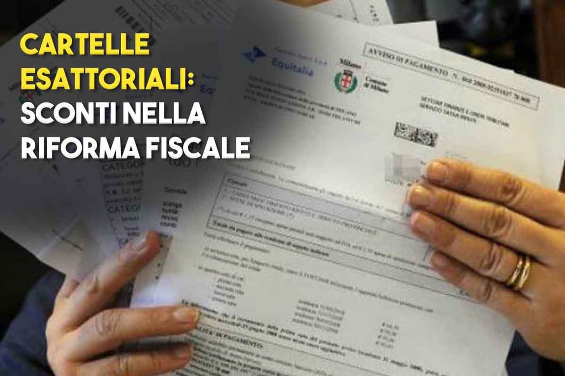 Nuovi sconti allettanti previsti dalla riforma fiscale | Multe e cartelle esattoriali non saranno più un problema – Hamelin Prog