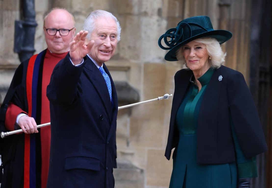 El rey Carlos III reaparece en público en la misa del Domingo de Pascua – AMÉRICA DEPORTIVA