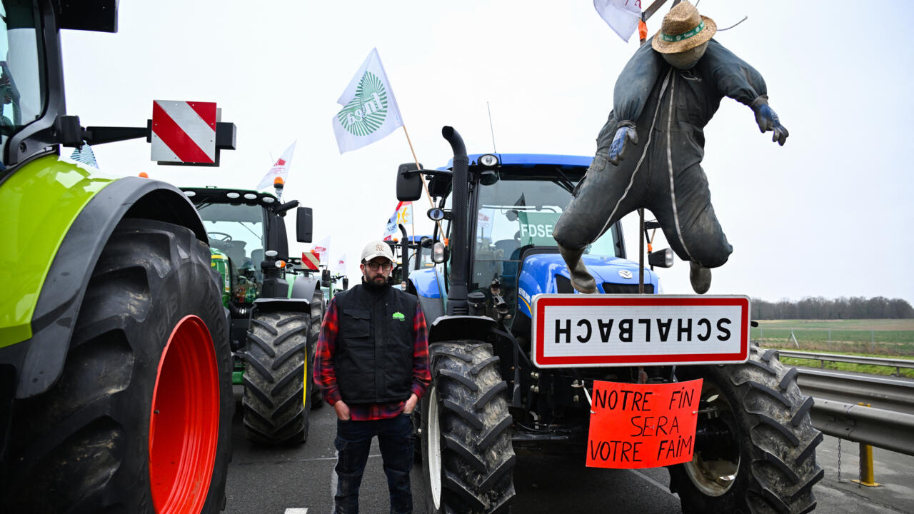 French Farmers Protest Unfair Competition in EU Free-Trade Agreements