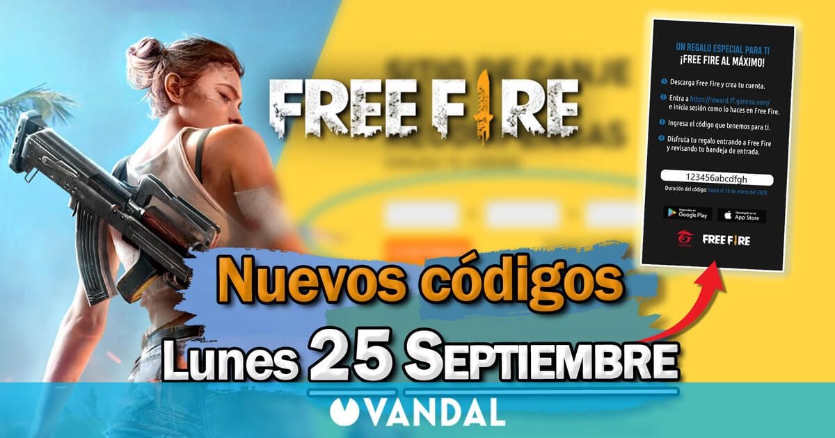 FREE FIRE MAX | Códigos hoy lunes 25 de septiembre de 2023 – Recompensas gratis – Mr. Codigo