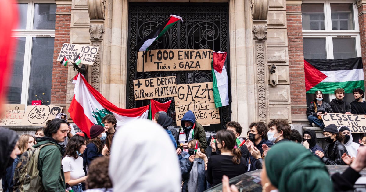 Revealing the Locations of Pro-Palestinian University Protests Worldwide