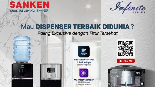 Sanken Meluncurkan Seri Infinite Dispenser, Terbaik di Dunia – Manadopedia