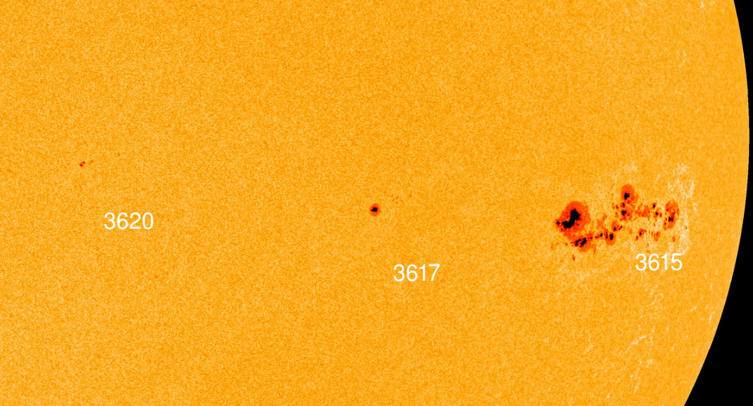 Una mancha solar gigante se acerca a la zona de peligro y puede afectar a la Tierra