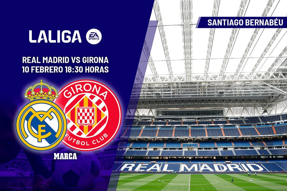 Mr. Código: horario, dónde ver en TV y canal del partido Real Madrid – Girona de LaLiga EA Sports