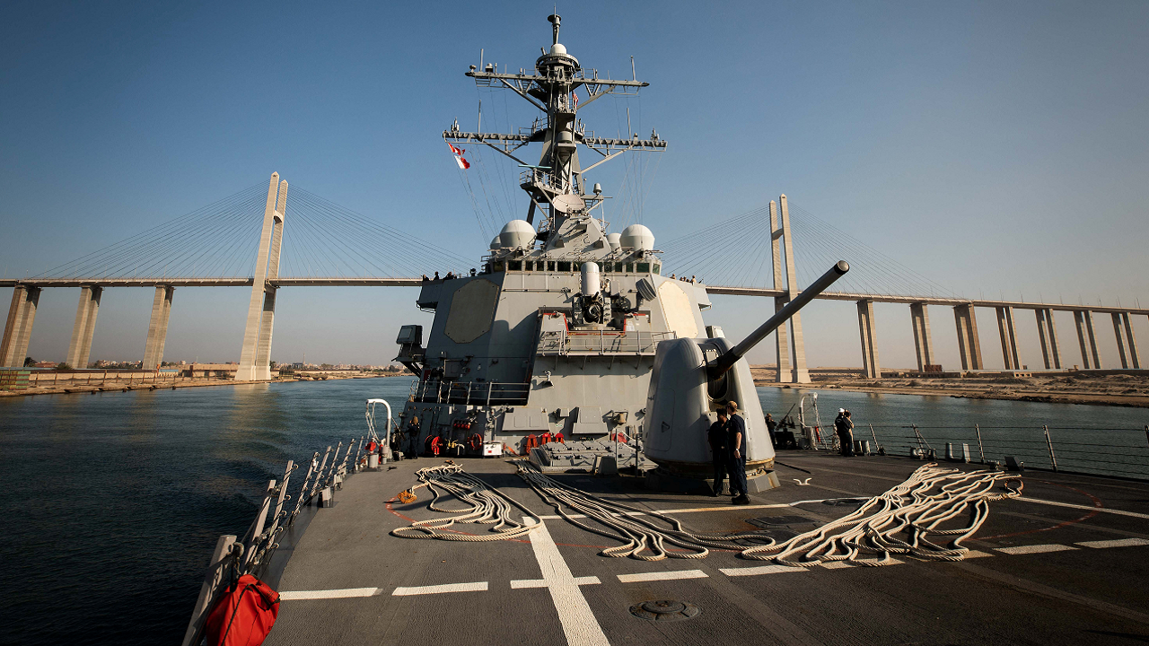 Houthis Launch Missile Towards USS Carney, CENTCOM Reports