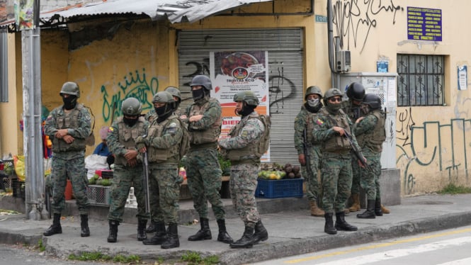 Situasi Mencekam, Presiden Ekuador Perintahkan Operasi Militer Lawan Kartel Narkoba