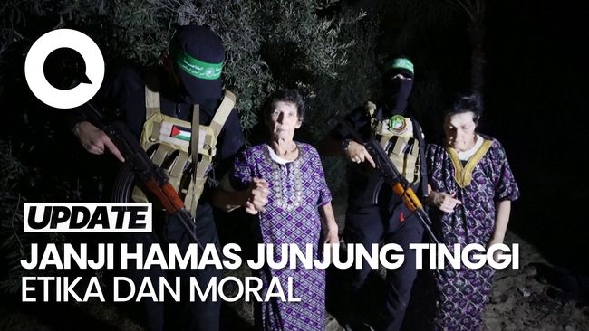 Pernyataan Hamas Usai Membebaskan Sandera Wanita Lansia Israel – Manadopedia