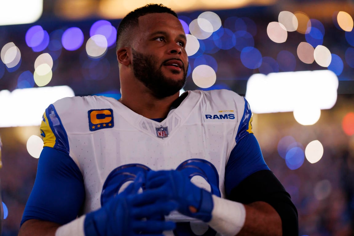 Aaron Donald announces retirement after 10-year NFL career