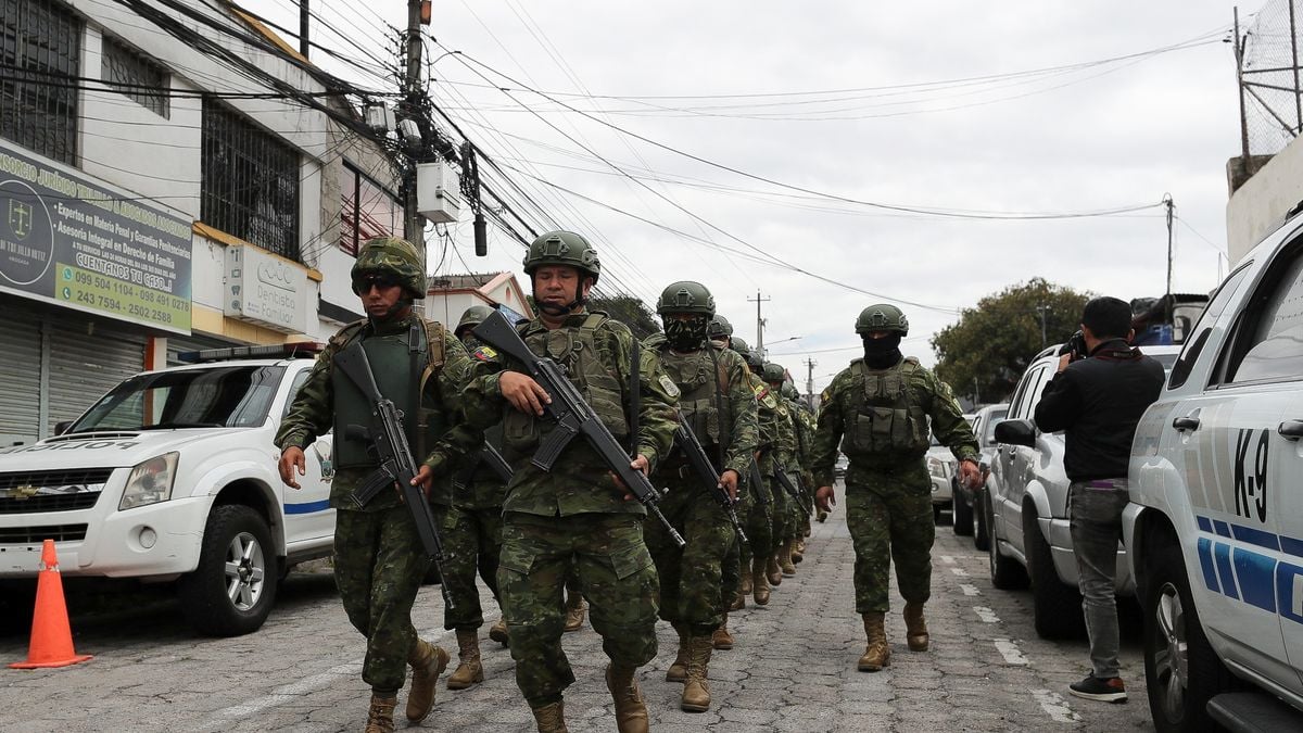 Kriminelle Banden in Ecuador: Militär meldet mehr als 300 Festnahmen