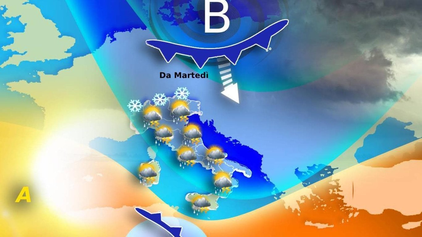 Previsioni meteo, l’irruzione di aria fredda dalla Scandinavia: arrivano piogge, venti forti e un brusco calo… – SDI Online