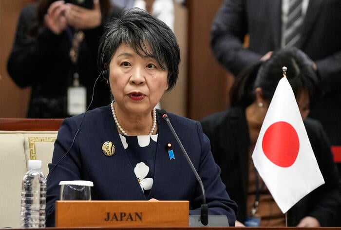 Ucraina, la ministra degli Esteri giapponese Kamikawa in visita a sorpresa a Kiev