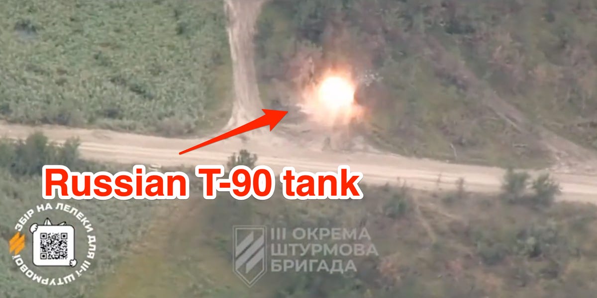 Dodo Finance: Ukrainian $500 Hobby Drones Demolish Russian T-90 Tank Worth $4.5 Millio