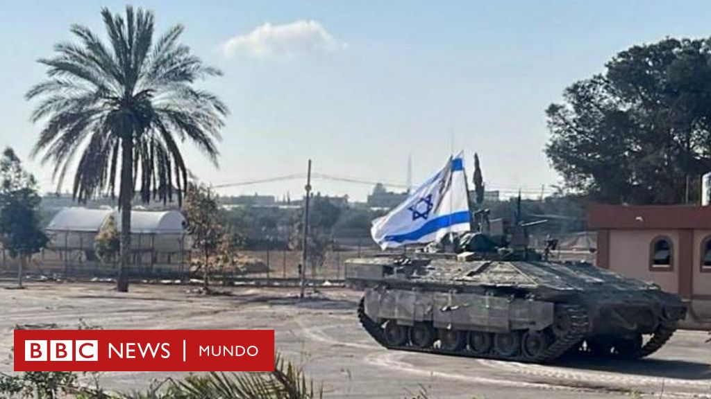 El ejército israelí toma el control del lado palestino del cruce de Rafah, que une la Franja de Gaza con Egipto