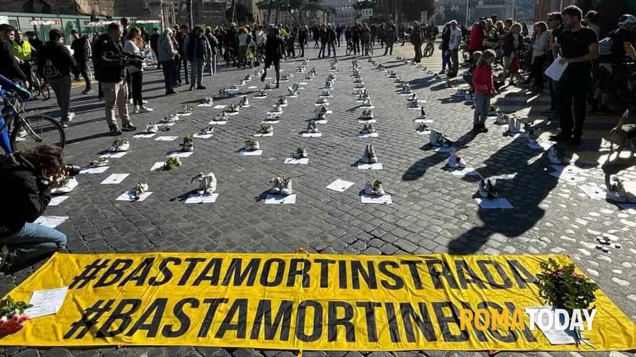 Giornata mondiale delle vittime della strada: Scarpe bianche per ricordare i 174 morti a Roma e provincia – Buzznews