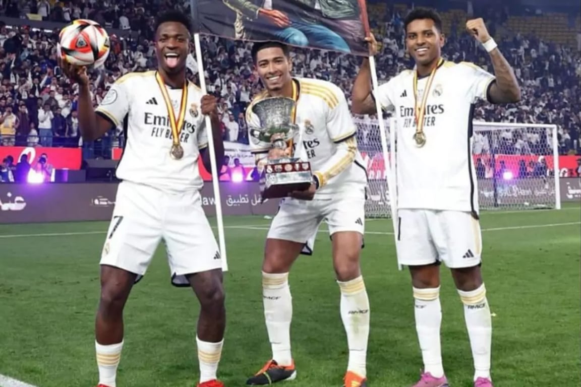 Vinicius, Bellingham y Rodrygo celebran la Supercopa… ¡Al estilo de Grand Theft Auto! – Mi Pagina Web