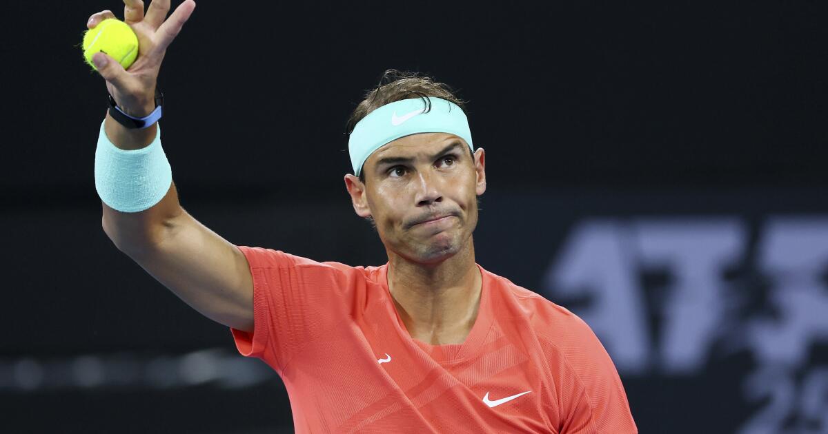Rafael Nadal listo para disputar el Abierto de Barcelona – Los Angeles Times