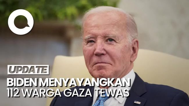 Biden Mengecam Pembantaian Warga Gaza saat Antre Bantuan: Tragis