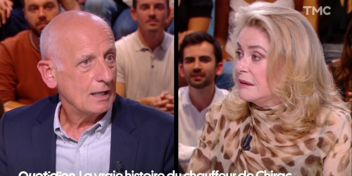 Quest-ce qui vous amuse tant ? : discussion tendue entre Catherine Deneuve et Jean-Michel Apathie dans Quotidien, Yann Barthès tente de dissiper le malaise – Télé-Loisirs