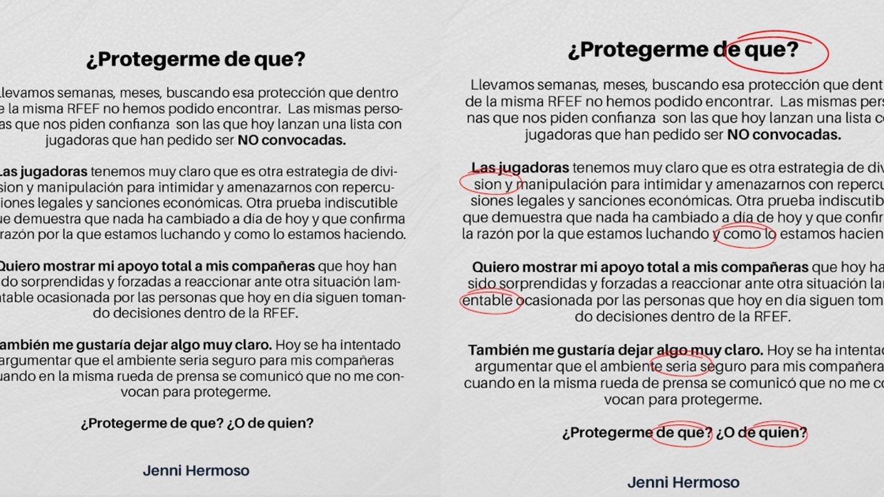 Photo of Las críticas a Jenni Hermoso por sus faltas de ortografía en su comunicado tras no ser convocada – Mr. Código