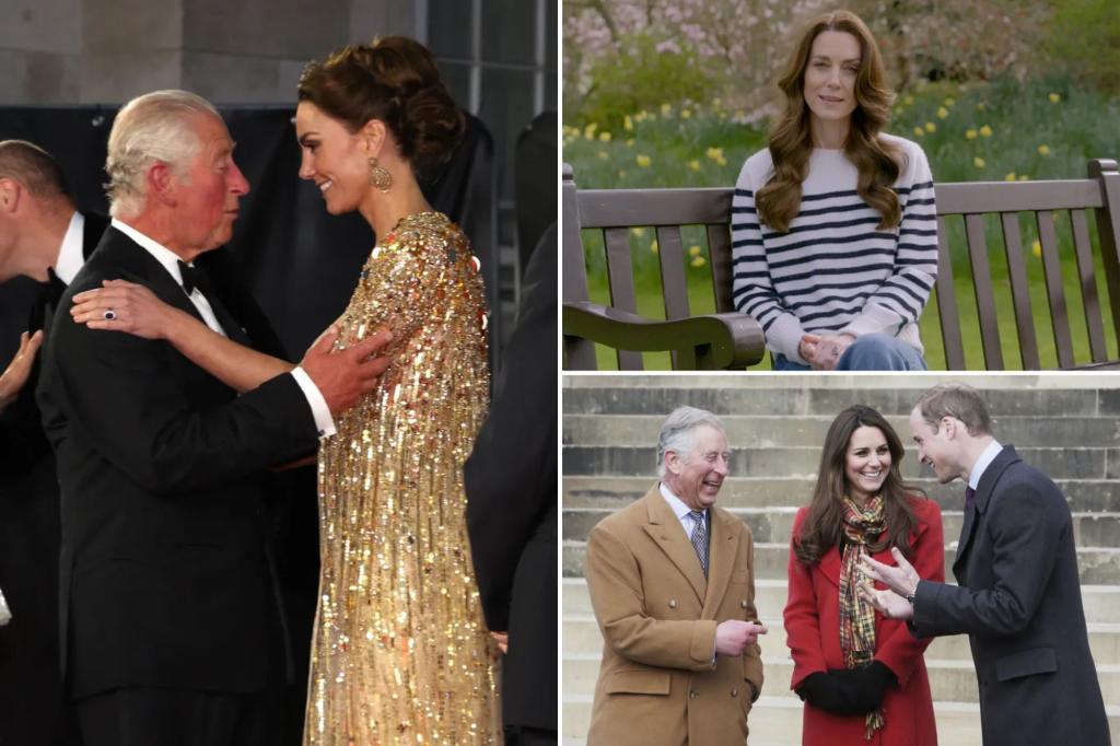 King Charles toddled in robe to see Kate Middleton inside the hospital they both recovered from surgeries