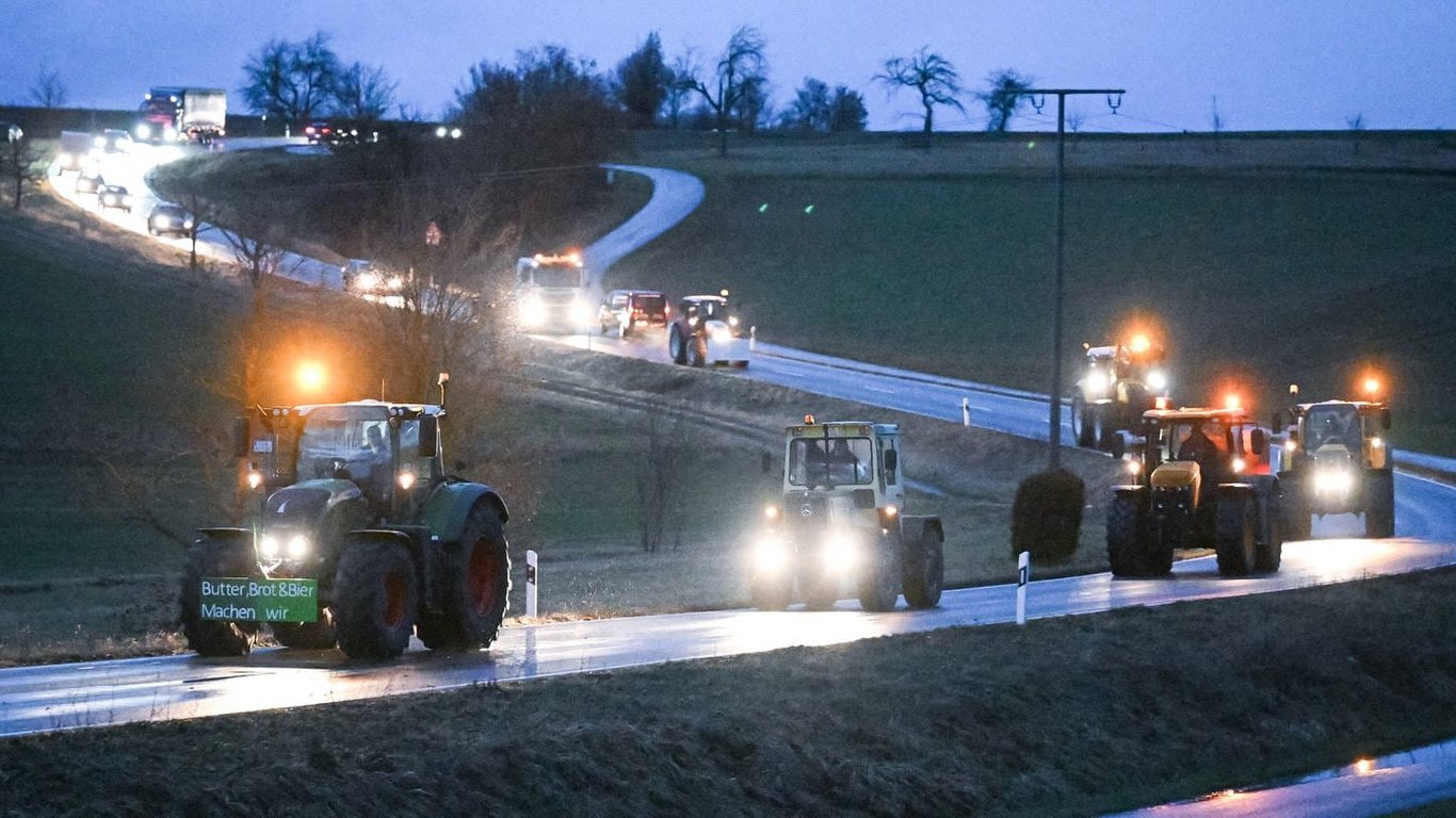 Proteste der Landwirte: Blockaden und Demonstrationen in Rheinland