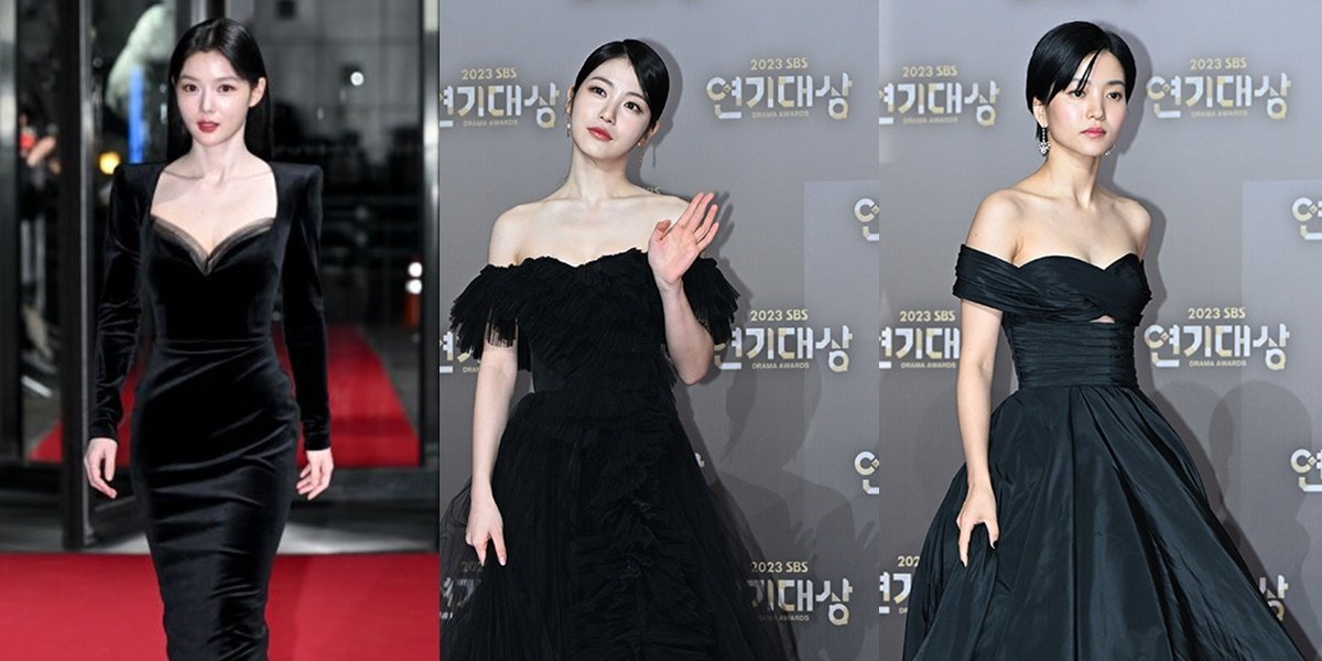 Foto Terbaik Pakaian Terbaik di Karpet Merah Penghargaan Drama SBS 2023, Kehadiran Warna Hitam sebagai Ungkapan Duka Cita untuk Lee Sun Kyun – Priangan News