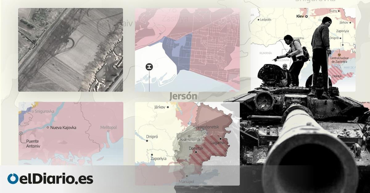 Photo of Dos años de guerra en Ucrania, en mapas – Oncenoticias