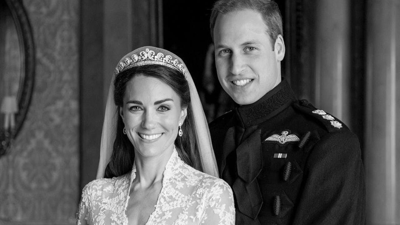 El príncipe William y Kate Middleton comparten una foto inédita de su boda que causa revuelo