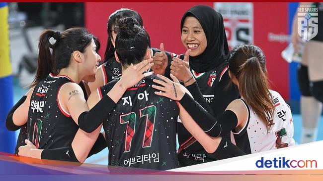 Megawati Memulai Tahun 2024 dengan Senyuman di Liga Voli Korea – Priangan News