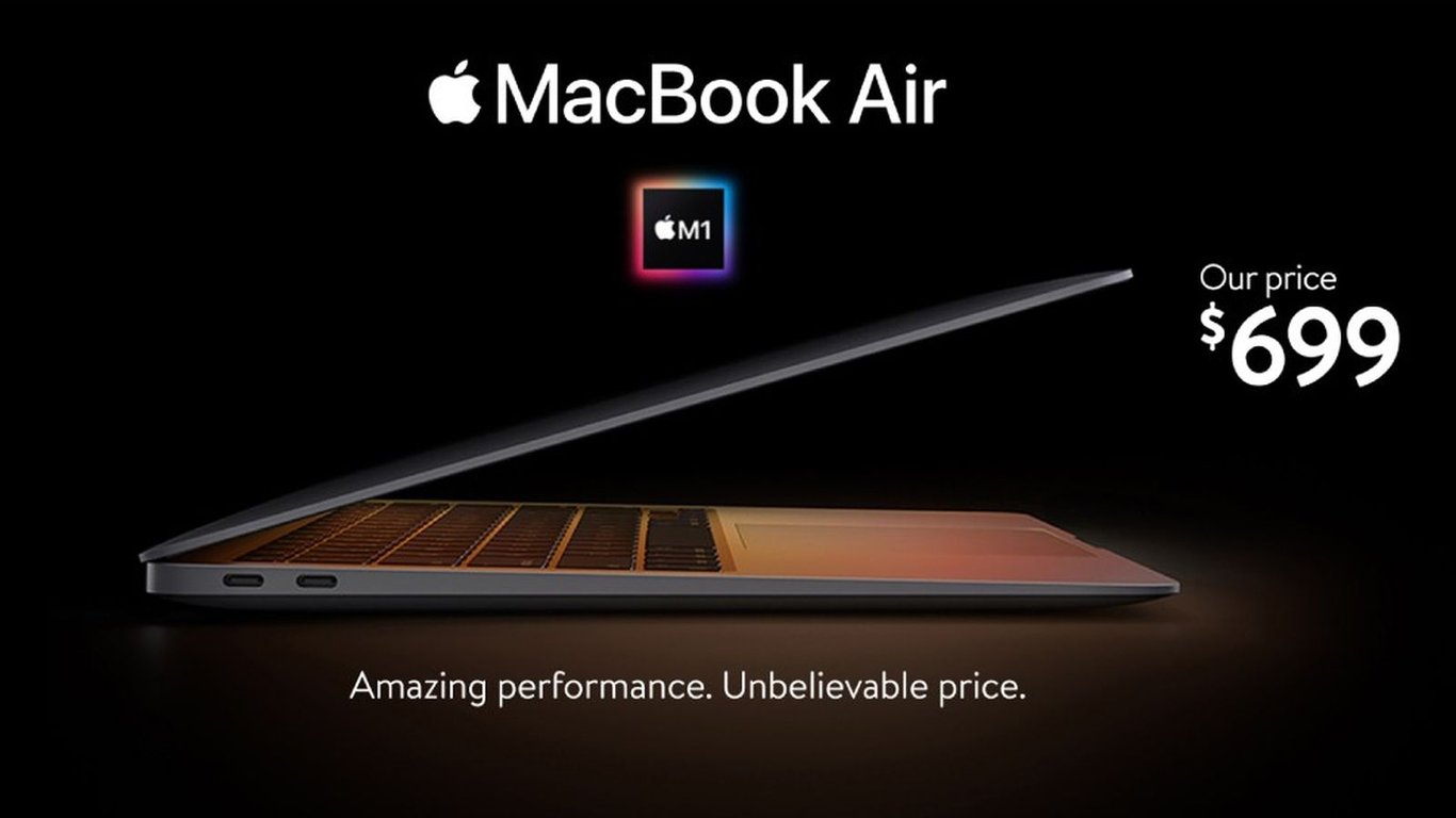 Walmart Now Offering MacBook Air With M1 Chip for $699 in U.S.