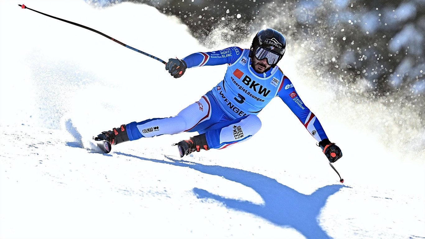Les Chroniques du Cable : Le super-G magnifique de Cyprien Sarrazin à Wengen en vidéo – Eurosport FR