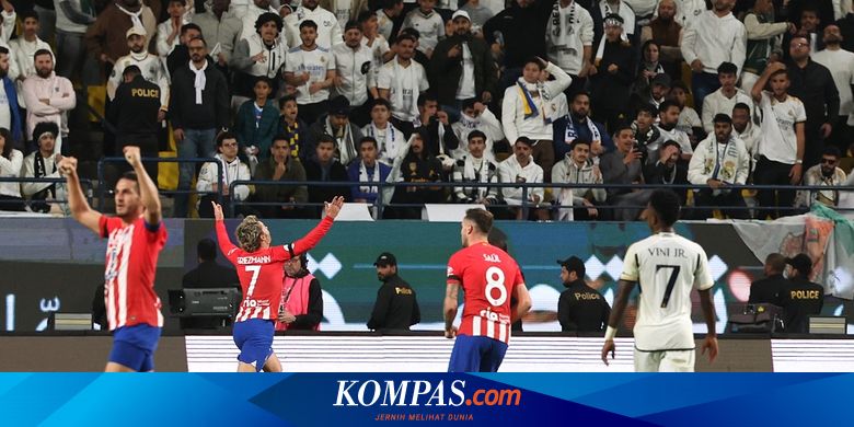 Hasil Real Madrid Vs Atletico Madrid: Drama 8 Gol, Los Blancos Melaju ke Final Piala Super Spanyol – SAMOSIR News