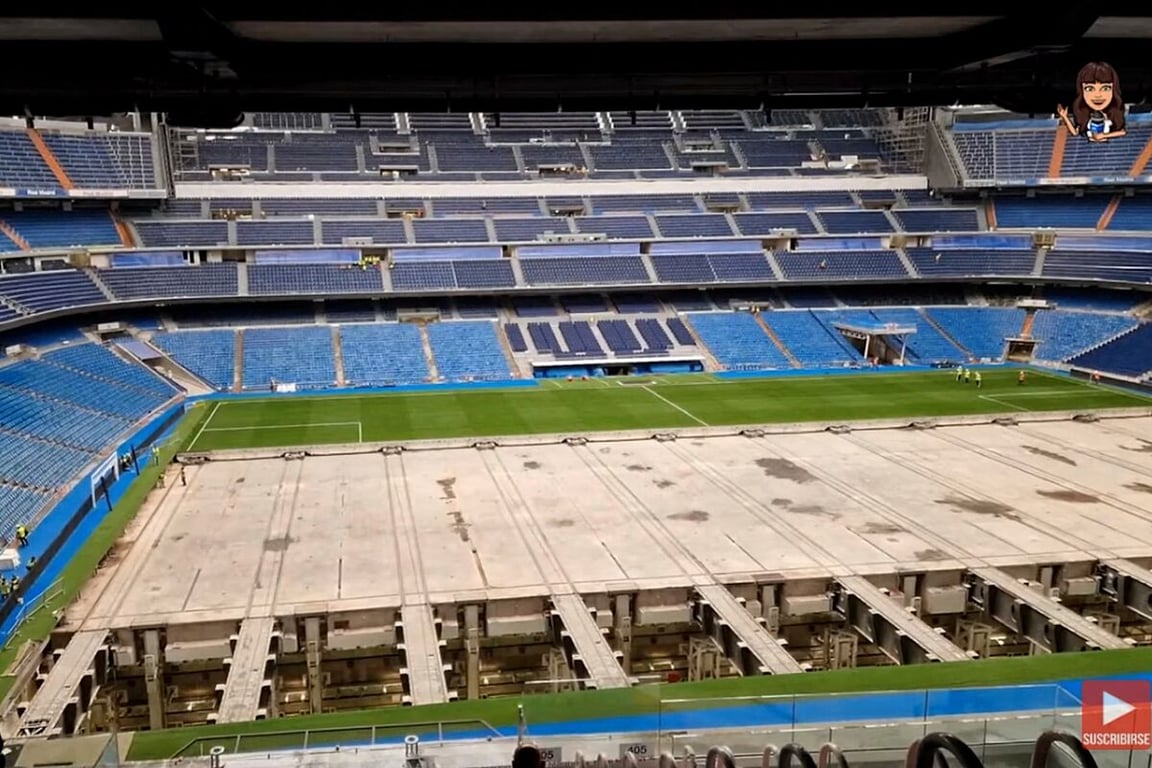 Photo of Prueba de estrés para el césped del Bernabéu