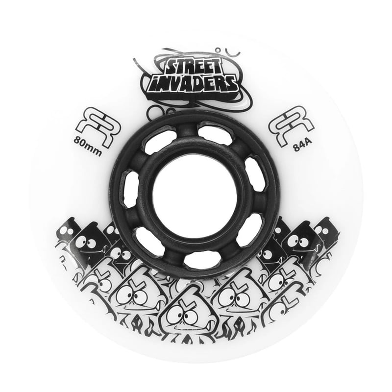 FR - 80mm Street Invaders 4-pack - Skate Wielen - Blauw