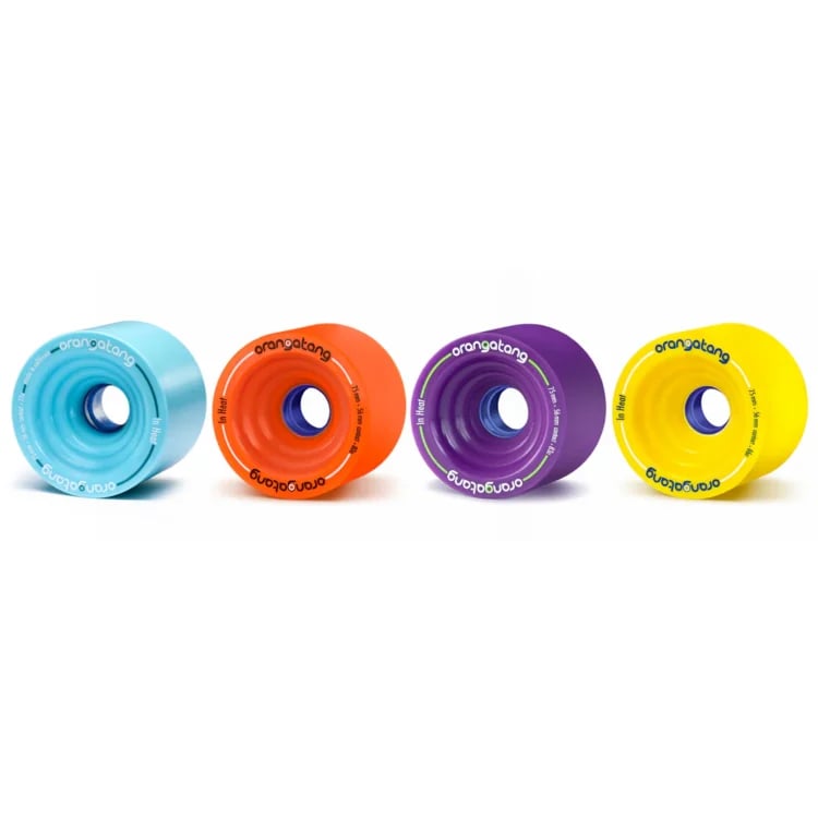 Orangatang - In Heat 75mm - Longboard Wielen - 80A