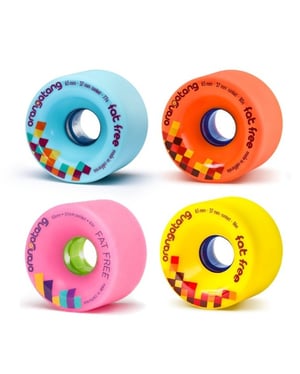 Orangatang Fat Free 65mm Longboard Wielen