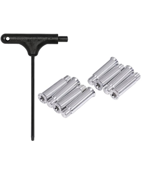 Powerslide_AL_Single_Axle_Torx_34mm_8mm_8_Pack_SZ4 Powerslide - Axle Kit - Skate Assen + Tool
