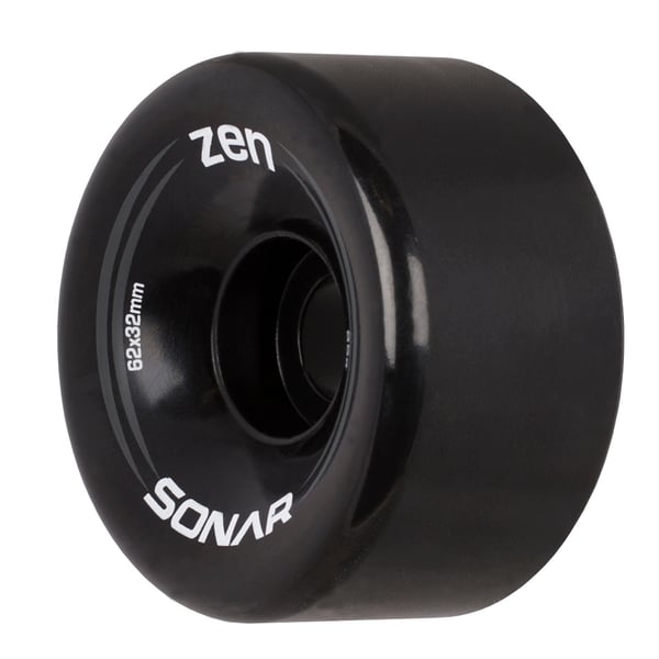 Sonar Zen Rollerskate Wheels Black