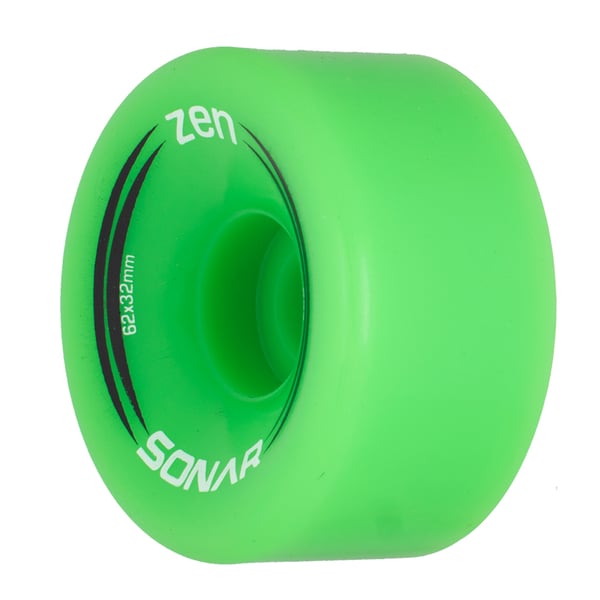 Sonar Zen Rollerskate Wheels Green