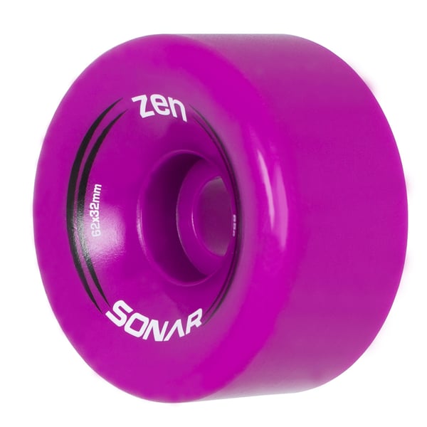 Sonar Zen Rollerskate Wheels Magenta
