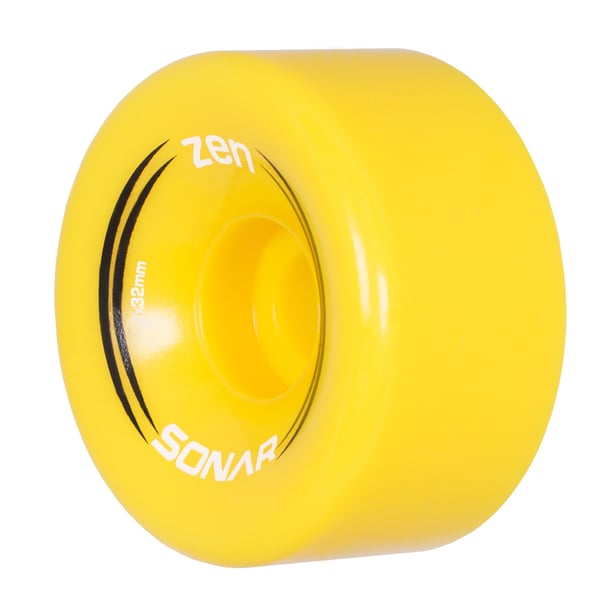 Sonar Zen Rollerskate Wheels Yellow