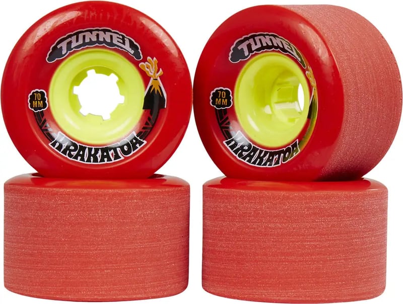 Tunnel - Krakatoa 70mm - Longboard Wielen - 81A