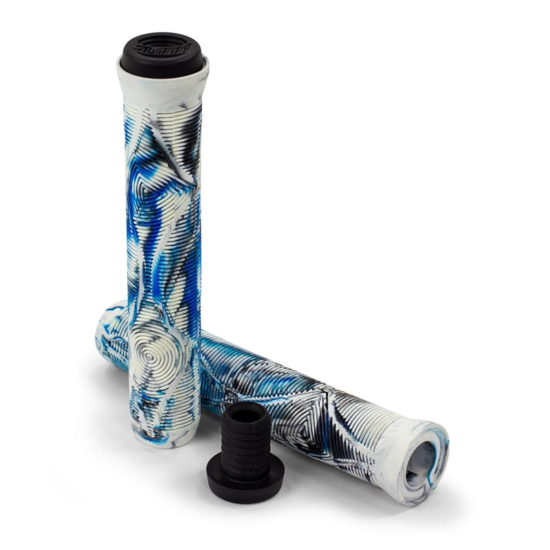 Slamm - 165 Team Swirl Bar Grips - Step Handvatten - Groen