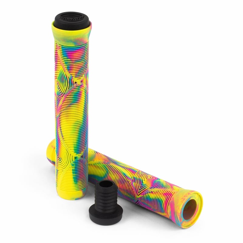 Slamm - 165 Team Swirl Bar Grips - Step Handvatten - Groen