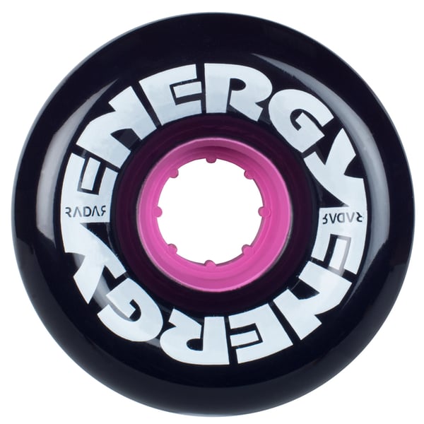 Energy Radar 65 Black Rollerskate Wheels