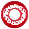 Energy Radar 65 Clear Red Rollerskate Wheels