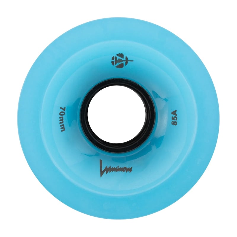 Luminous - LED 70mm 85A - Longboard Wielen - Green Glow